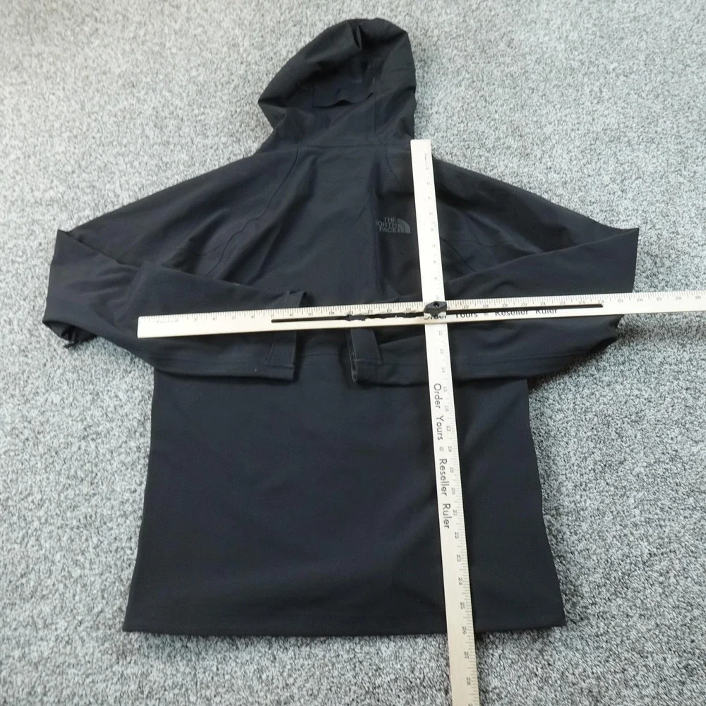 North Face Jacket Mens S Black Apex Flex GORE TEX Hooded Waterproof Coat Outdoor